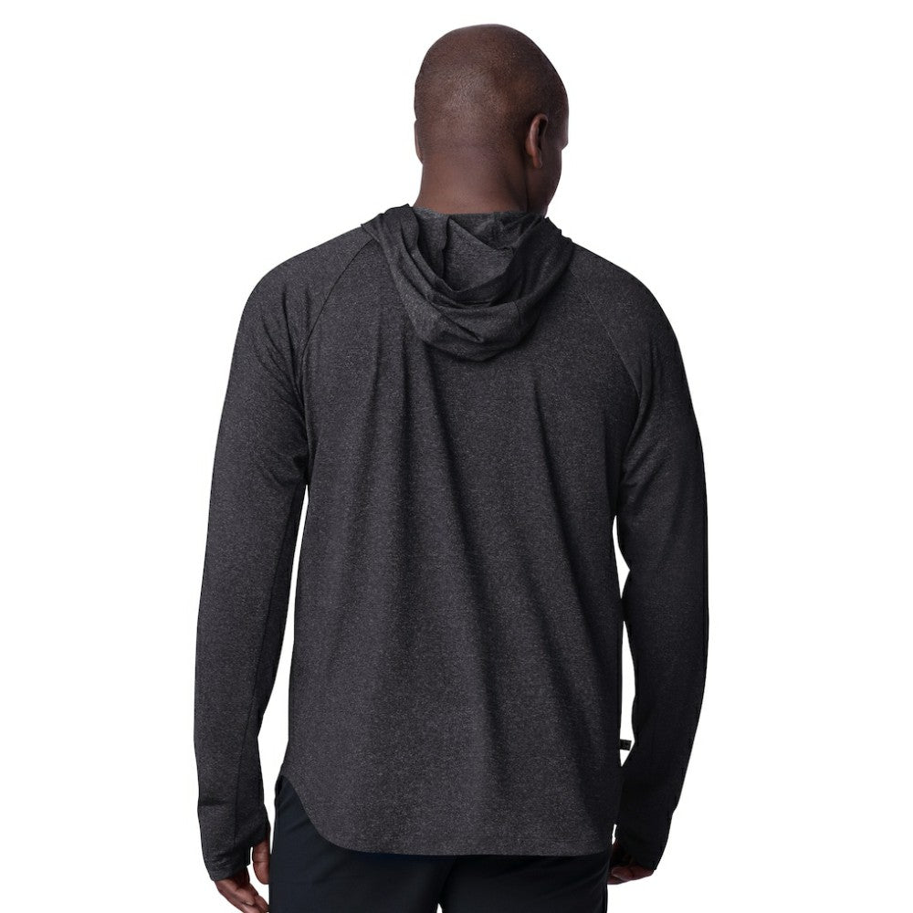 NHL Pittsburgh Penguins MSX by Michael Strahan Fast Track Raglan Long Sleeve Hoodie T-Shirt - Black