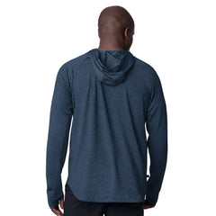 NHL New York Rangers MSX by Michael Strahan Fast Track Raglan Long Sleeve Hoodie T-Shirt - Navy
