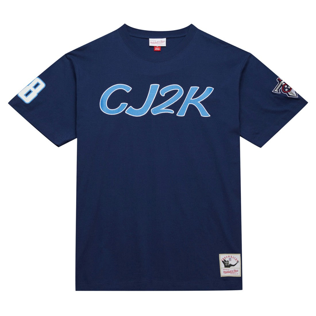 Chris Johnson Tennessee Titans Retired Player Nickname T-Shirt Navy