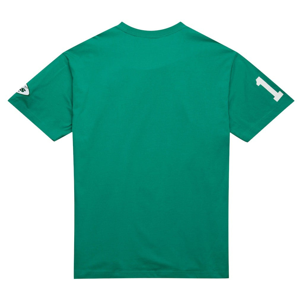 Joe Namath New York Jets Retired Player Nickname T-Shirt Kelly Green
