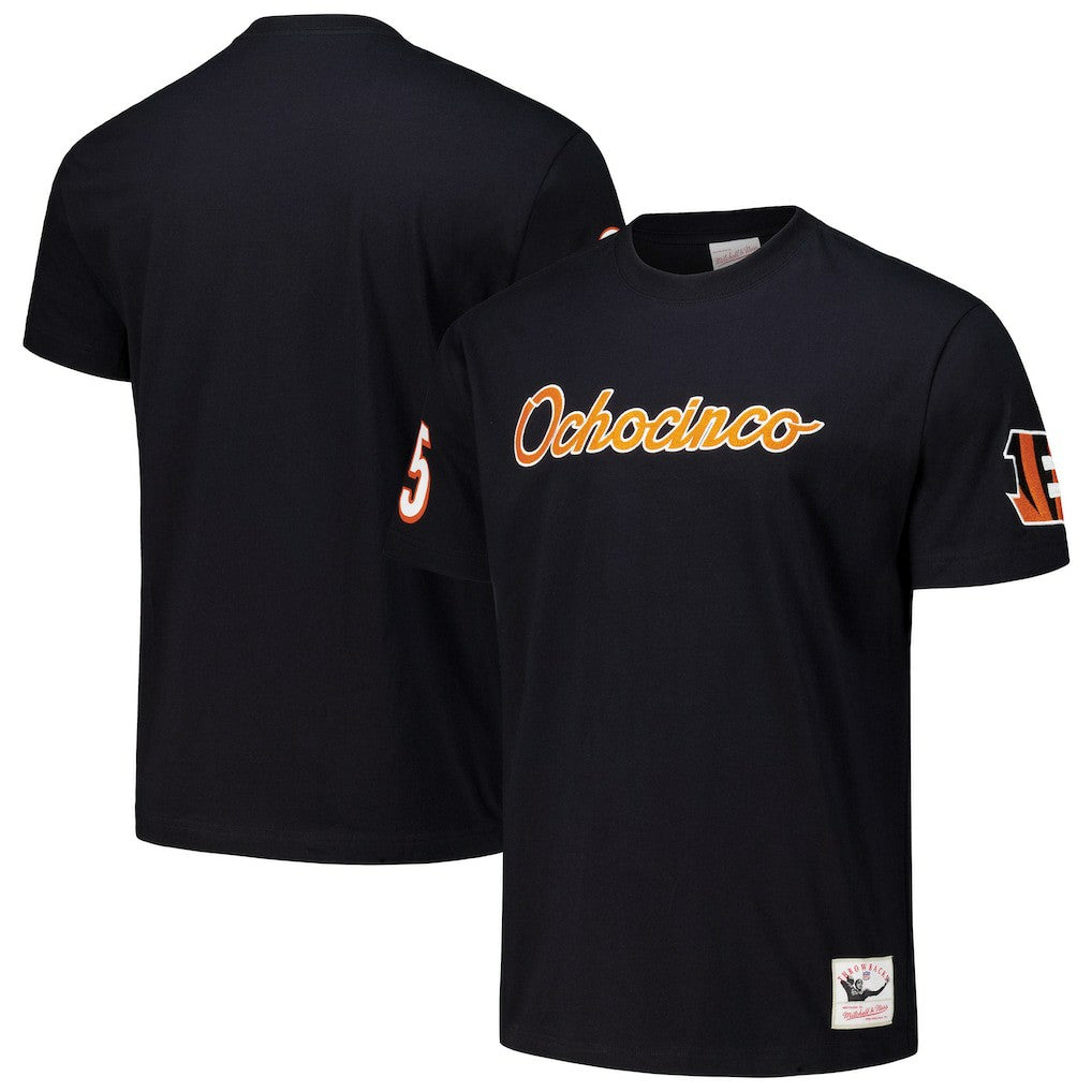 Chad Johnson Cincinnati Bengals Retired Player Nickname T-Shirt Black