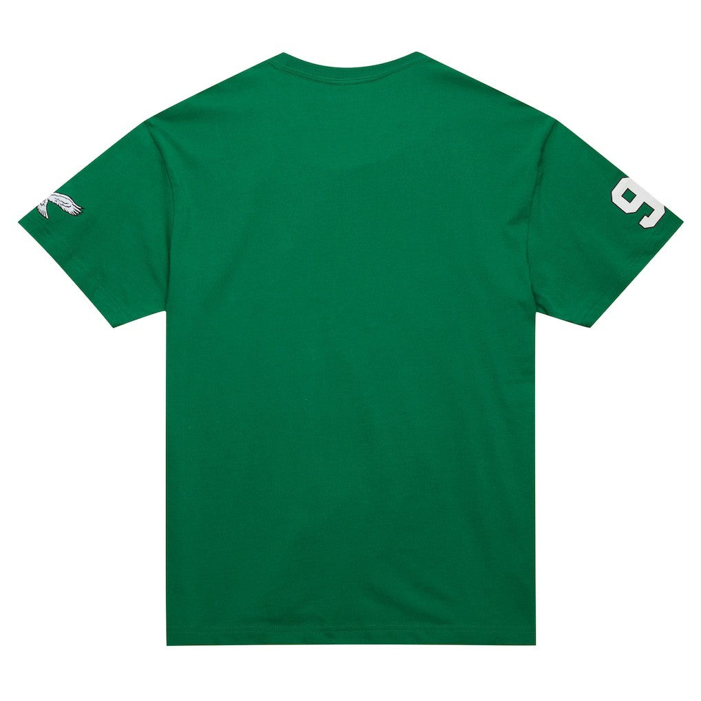 Reggie White Philadelphia Eagles Retired Player Nickname T-Shirt Kelly Green