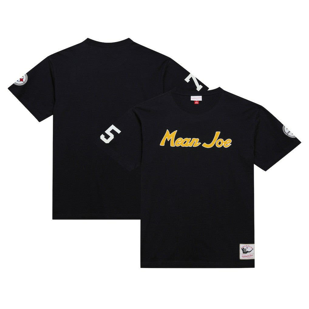 Joe Greene Pittsburgh Steelers Retired Player Nickname T-Shirt Black