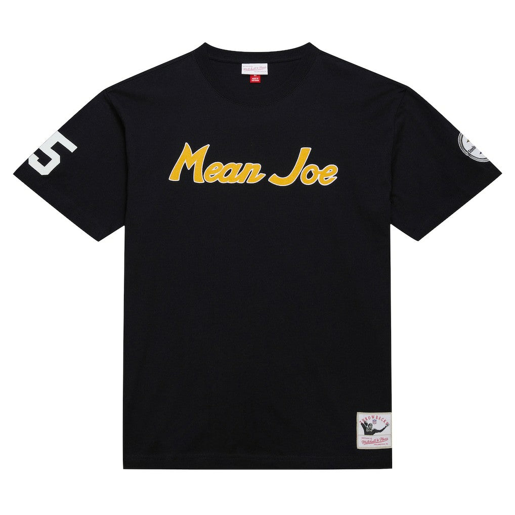 Joe Greene Pittsburgh Steelers Retired Player Nickname T-Shirt Black