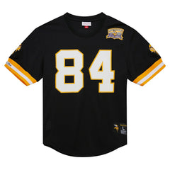 Randy Moss Minnesota Vikings Retired Player Name & Number Mesh Top Black