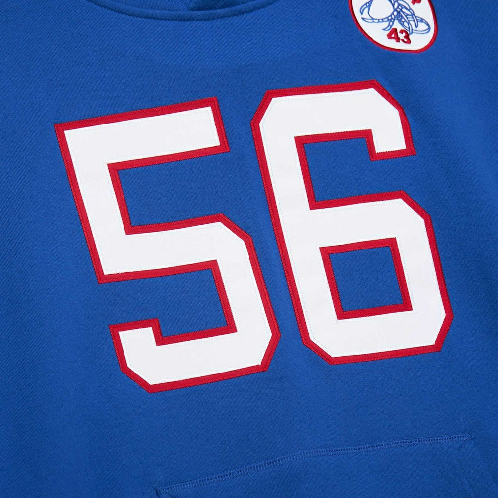 Lawrence Taylor New York Giants Retired Player Name & Number Pullover Hoodie Royal