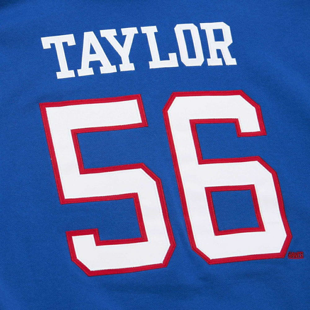 Lawrence Taylor New York Giants Retired Player Name & Number Pullover Hoodie Royal