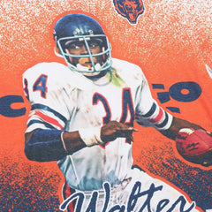 Walter Payton Chicago Bears Burst Retired Player T-Shirt Gray