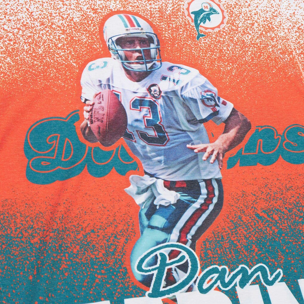 Dan Marino Miami Dolphins Burst Retired Player T-Shirt White