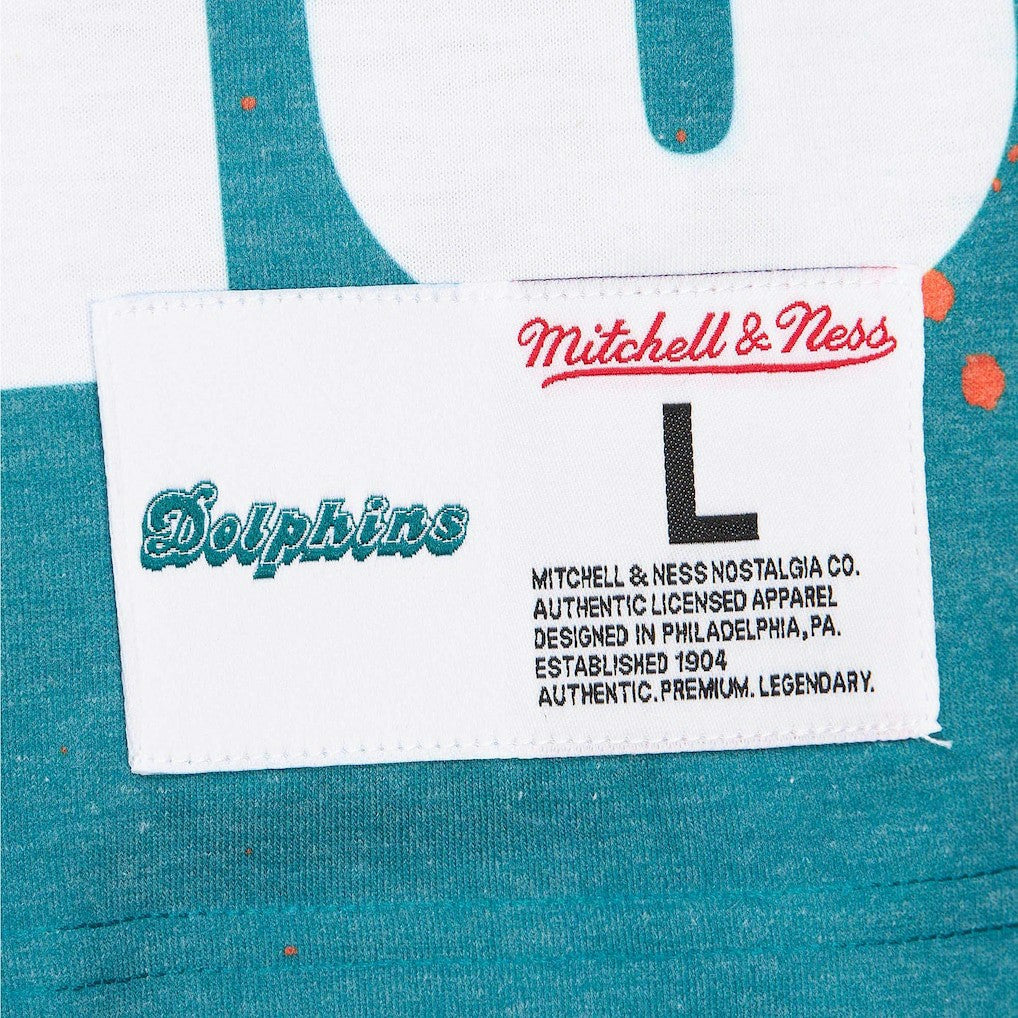 Dan Marino Miami Dolphins Burst Retired Player T-Shirt White