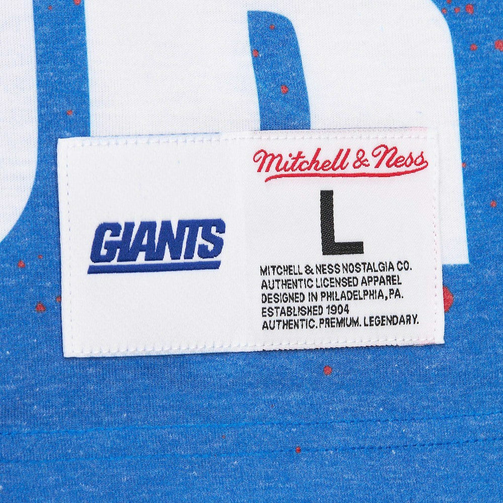 Lawrence Taylor New York Giants Burst Retired Player T-Shirt Gray