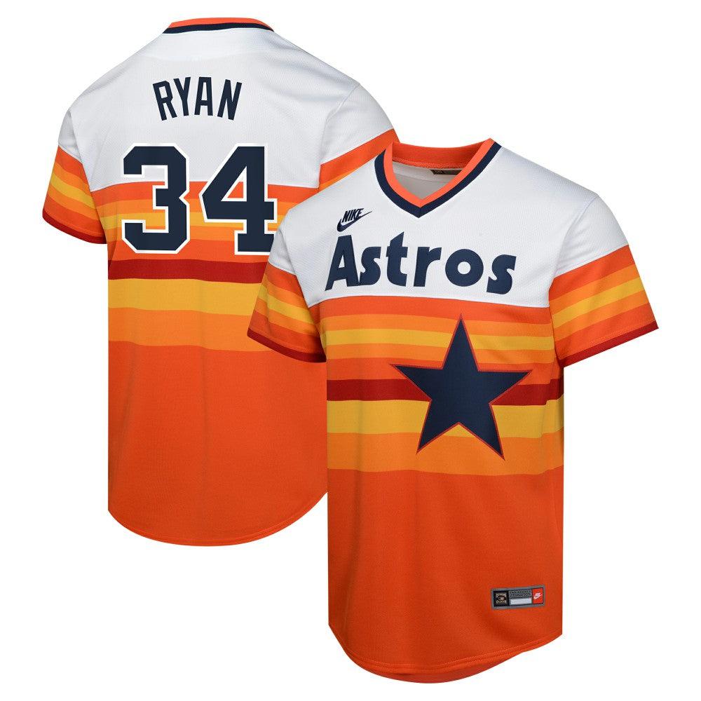Nolan Ryan Houston Astros Nike Youth Cooperstown Collection Limited Player Jersey - White Jerseys