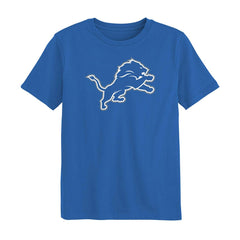 Detroit Lions Preschool Primary Logo T-Shirt Blue