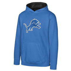 Detroit Lions Youth Prime Pullover Hoodie Blue