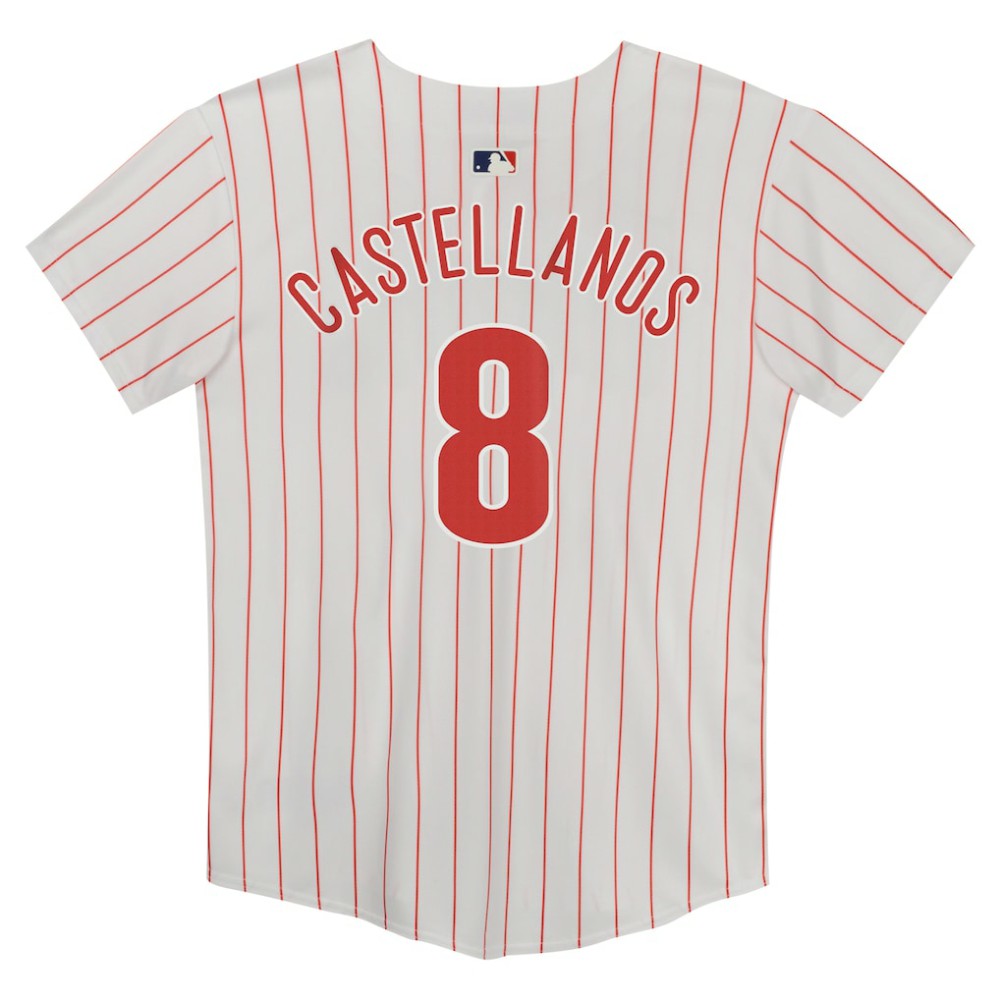 Nick Castellanos Philadelphia Phillies Nike Preschool Home Game Jersey - White Jerseys