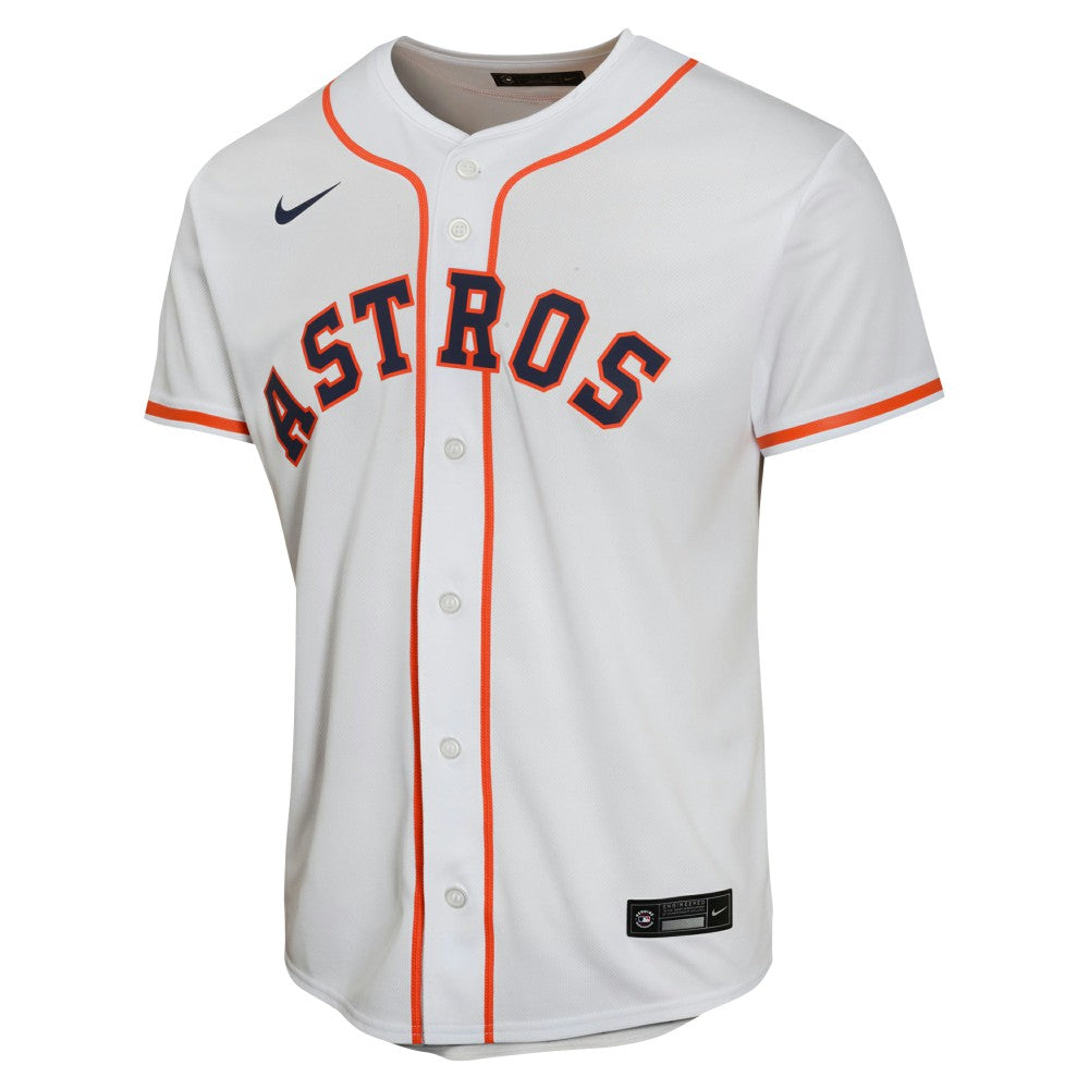 Yordan Alvarez Houston Astros Nike Youth Home Game Player Jersey - White Jerseys