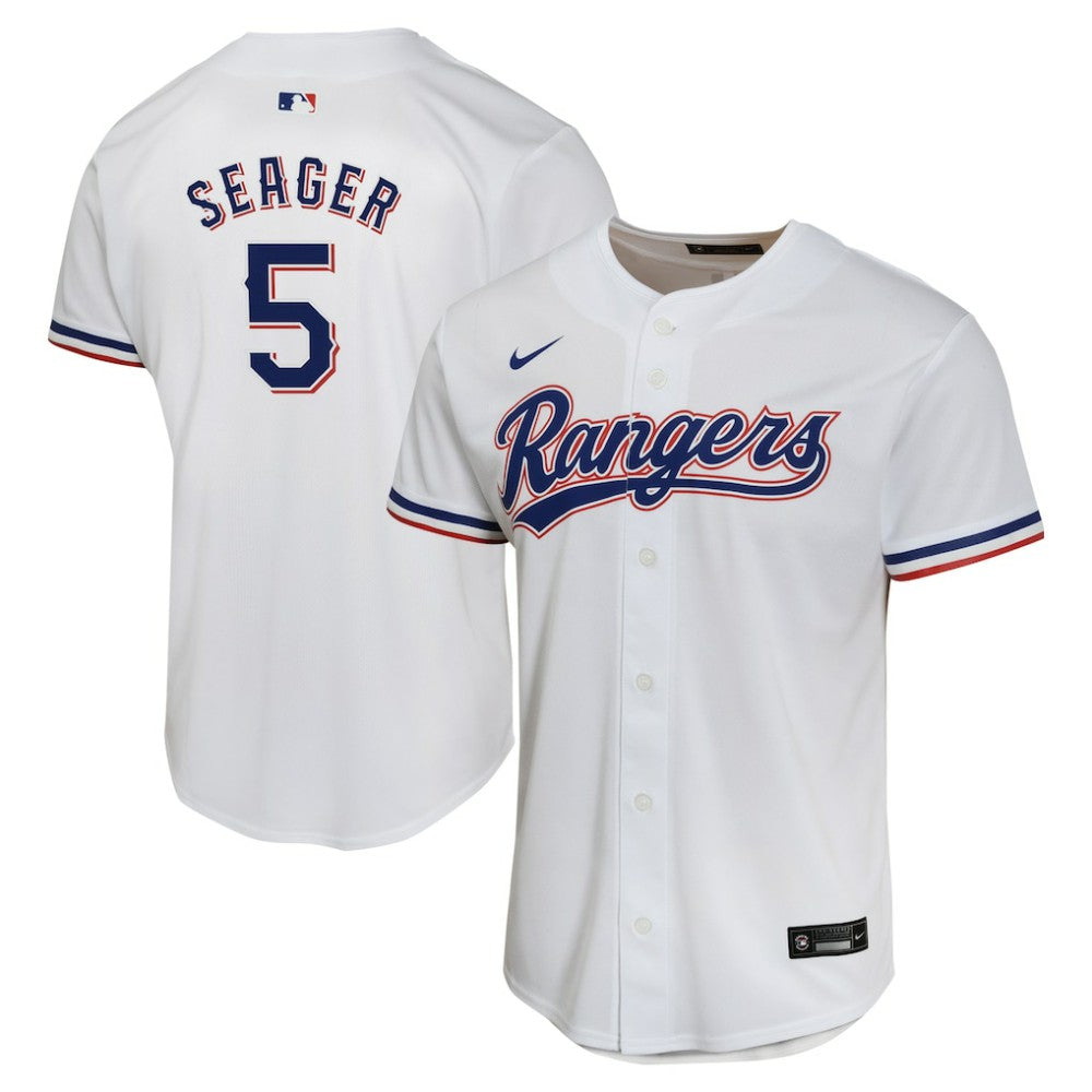 Corey Seager Texas Rangers Nike Youth Home Game Player Jersey - White Jerseys