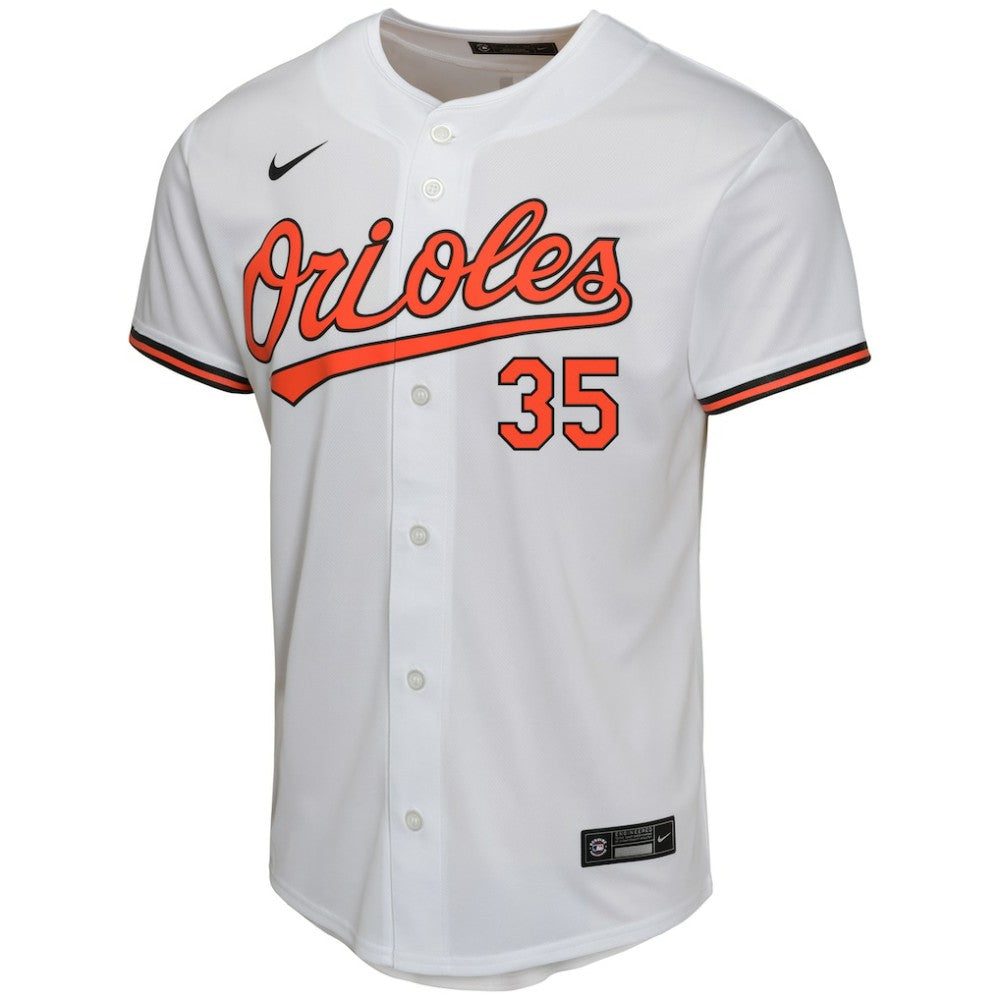 Adley Rutschman Baltimore Orioles Nike Youth Home Game Player Jersey - White Jerseys