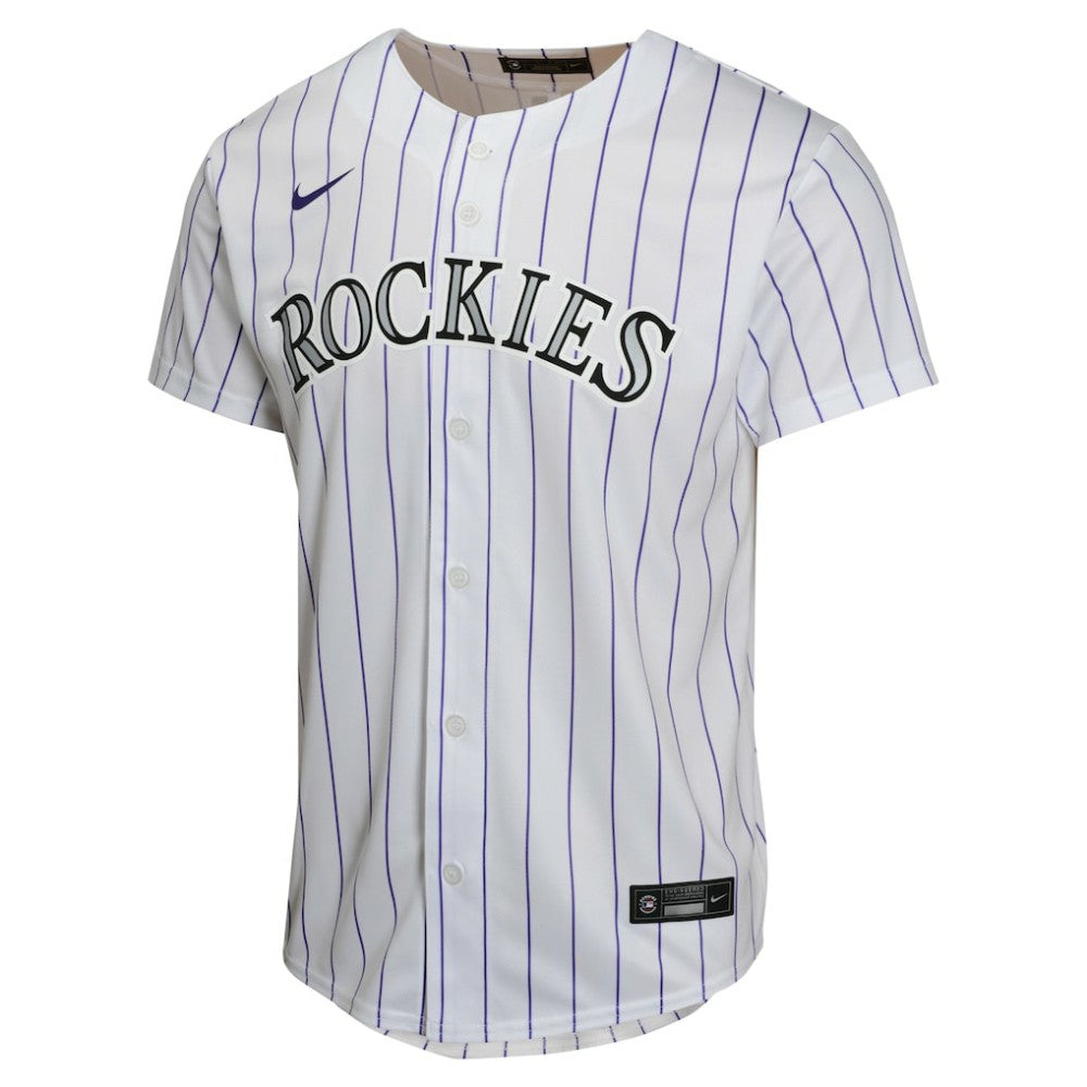 Kris Bryant Colorado Rockies Nike Youth Home Game Player Jersey - White Jerseys