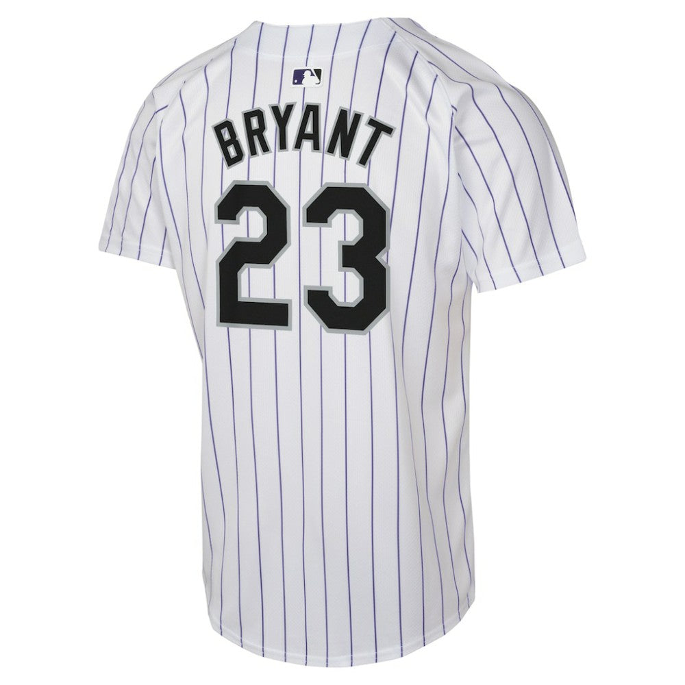 Kris Bryant Colorado Rockies Nike Youth Home Game Player Jersey - White Jerseys