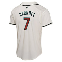 Corbin Carroll Arizona Diamondbacks Nike Youth Home Game Player Jersey - White Jerseys