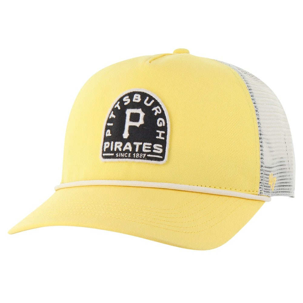 Pittsburgh Pirates '47 Cypress Trucker Hitch Adjustable Hat - Gold Hats