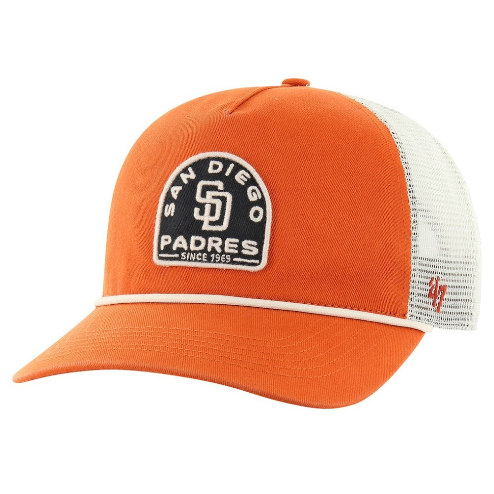 San Diego Padres '47 Cypress Trucker Hitch Adjustable Hat - Orange Hats