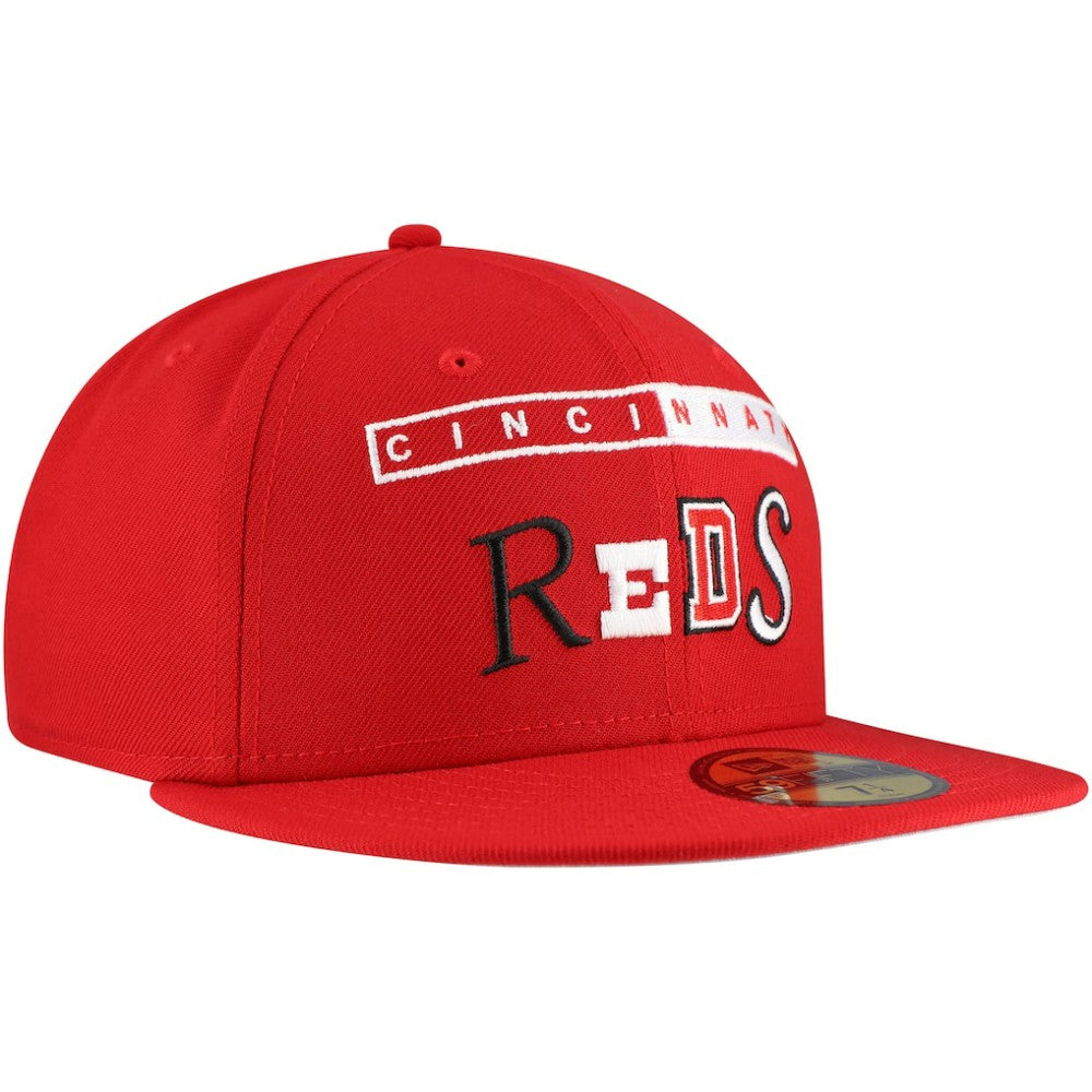 Cincinnati Reds New Era Ransom 59FIFTY Fitted Hat - Red Hats