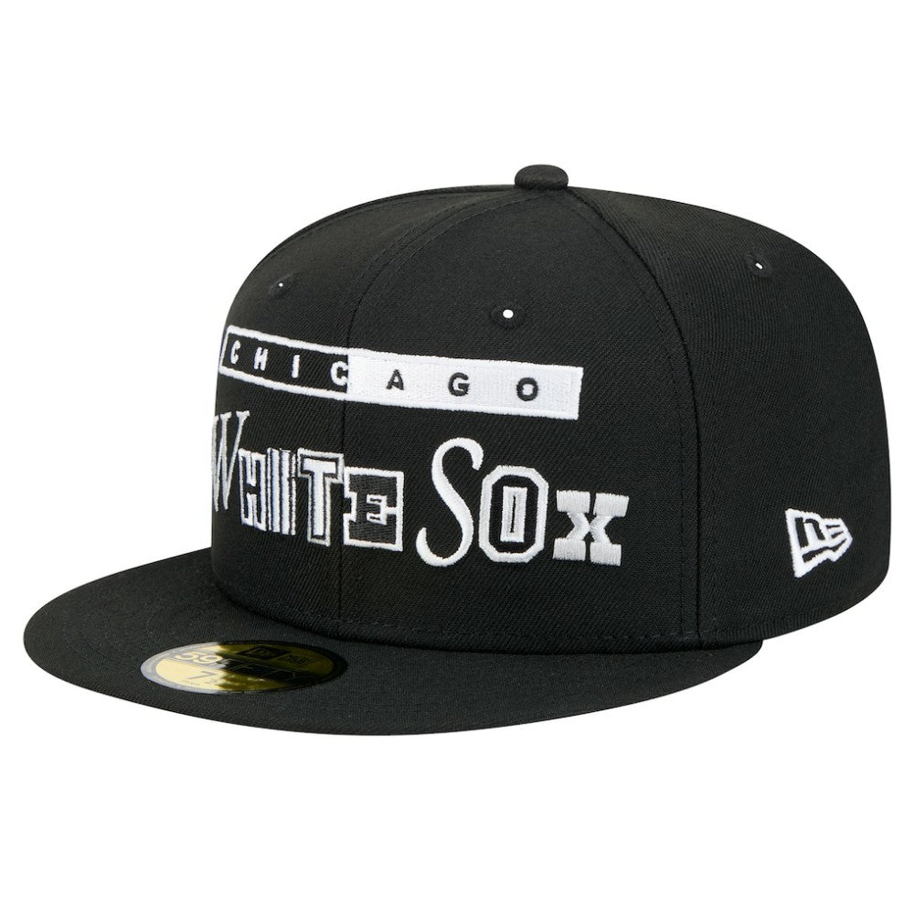 Chicago White Sox New Era Ransom 59FIFTY Fitted Hat - Black Hats