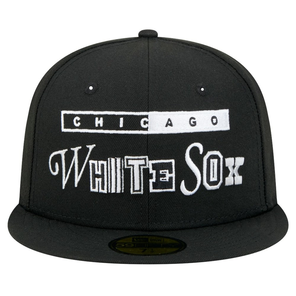 Chicago White Sox New Era Ransom 59FIFTY Fitted Hat - Black Hats