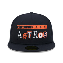 Houston Astros New Era Ransom 59FIFTY Fitted Hat - Navy Hats
