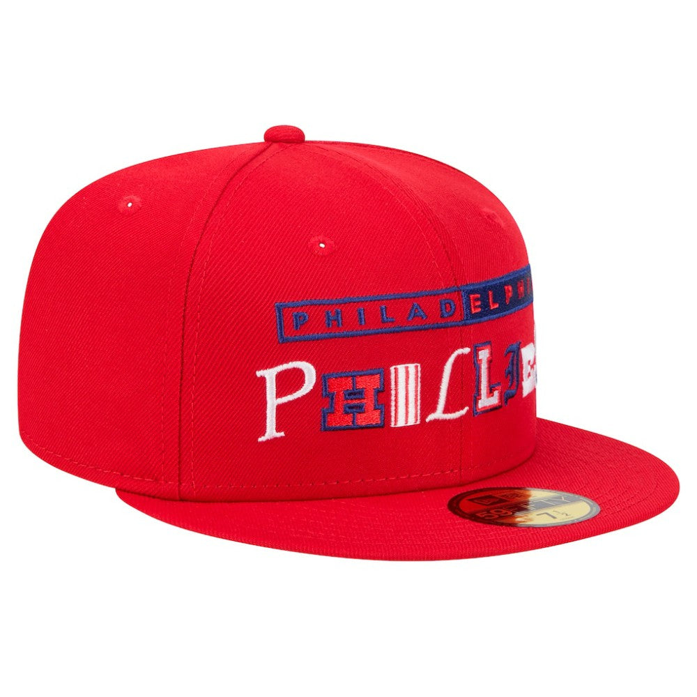Philadelphia Phillies New Era Ransom 59FIFTY Fitted Hat - Red Hats