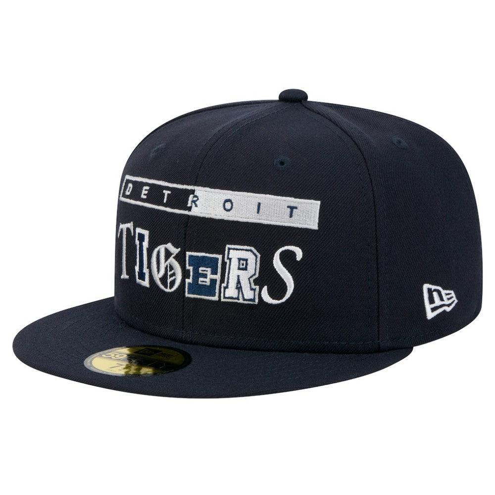 Detroit Tigers New Era Ransom 59FIFTY Fitted Hat - Navy Hats