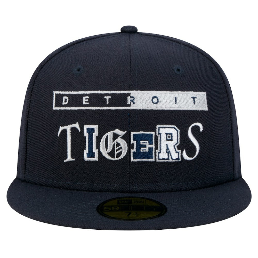 Detroit Tigers New Era Ransom 59FIFTY Fitted Hat - Navy Hats