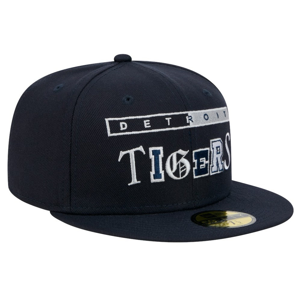Detroit Tigers New Era Ransom 59FIFTY Fitted Hat - Navy Hats