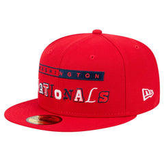 Washington Nationals New Era Ransom 59FIFTY Fitted Hat - Red Hats