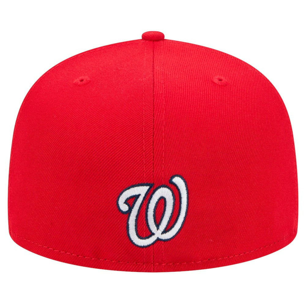 Washington Nationals New Era Ransom 59FIFTY Fitted Hat - Red Hats
