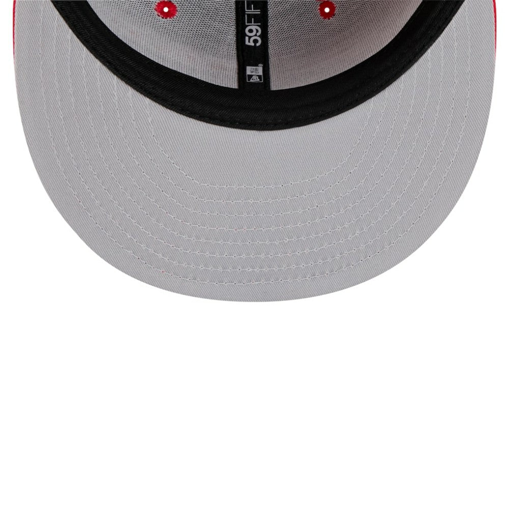 Washington Nationals New Era Ransom 59FIFTY Fitted Hat - Red Hats