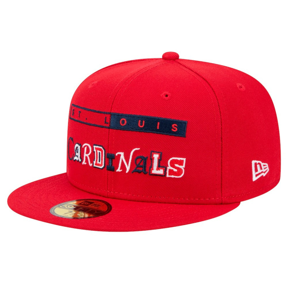 St. Louis Cardinals New Era Ransom 59FIFTY Fitted Hat - Red Hats