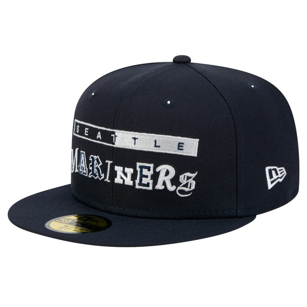 Seattle Mariners New Era Ransom 59FIFTY Fitted Hat - Navy Hats