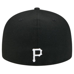 Pittsburgh Pirates New Era Ransom 59FIFTY Fitted Hat - Black Hats