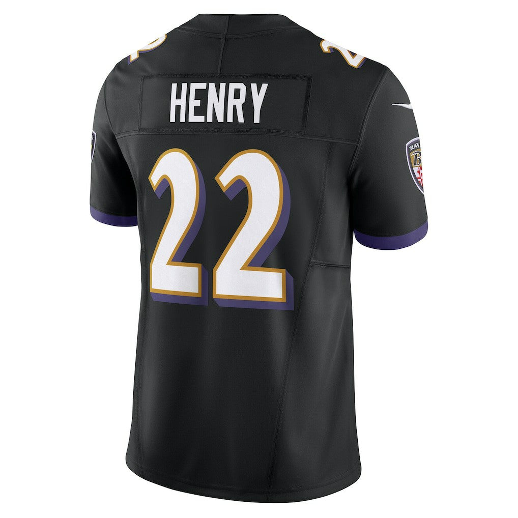 Derrick Henry Baltimore Ravens Vapor F.U.S.E. Limited Jersey Black