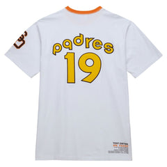 San Diego Padres Mitchell & Ness Cooperstown Collection Player Legends Ringer T-Shirt - White T-shirts