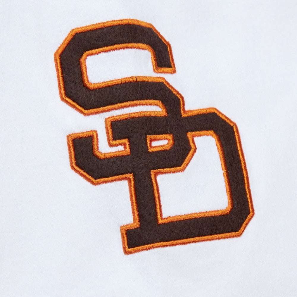 San Diego Padres Mitchell & Ness Cooperstown Collection Player Legends Ringer T-Shirt - White T-shirts
