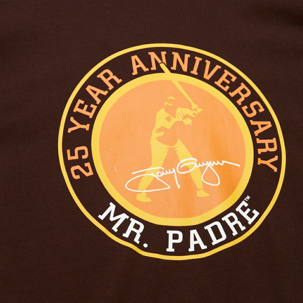 San Diego Padres Mitchell & Ness Cooperstown Collection Player Legends Ringer T-Shirt - Brown T-shirts