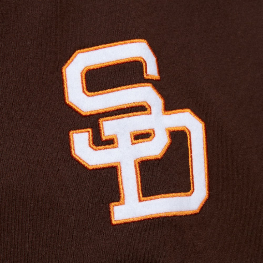 San Diego Padres Mitchell & Ness Cooperstown Collection Player Legends Ringer T-Shirt - Brown T-shirts