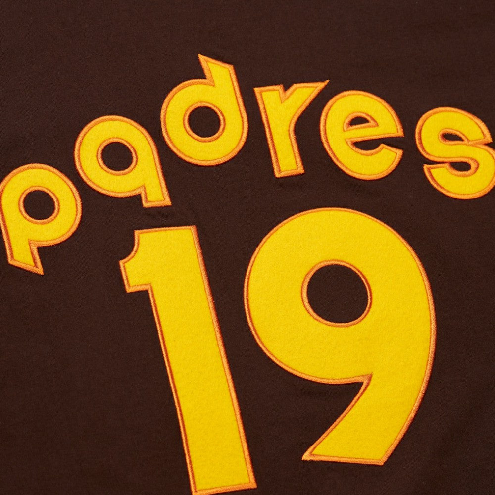 San Diego Padres Mitchell & Ness Cooperstown Collection Player Legends Ringer T-Shirt - Brown T-shirts