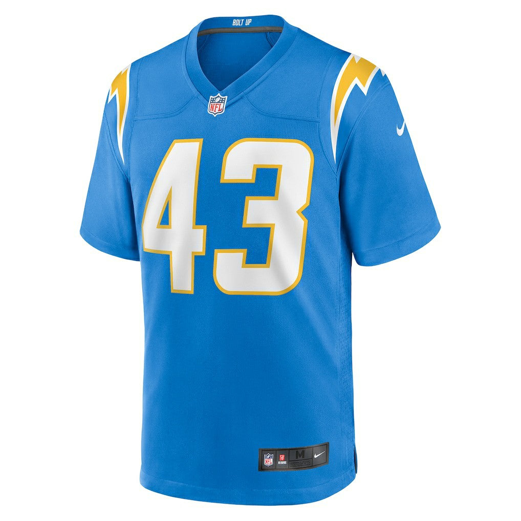 Troy Dye Los Angeles Chargers Game Jersey Powder Blue