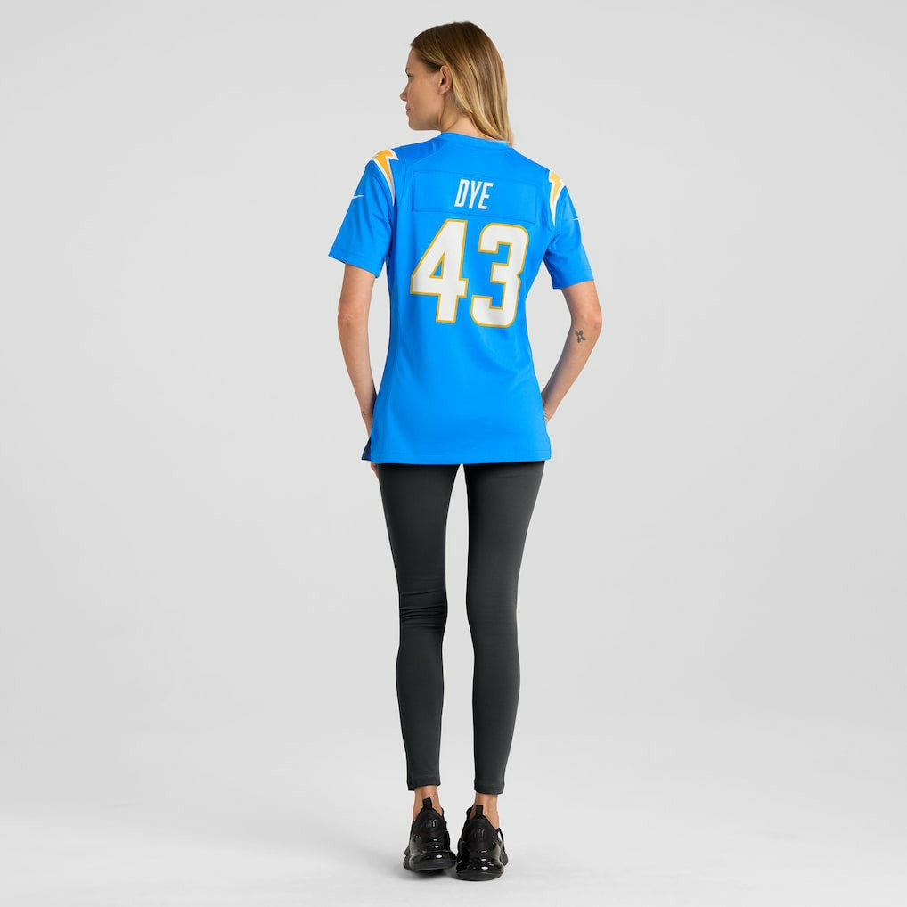 Troy Dye Los Angeles Chargers Women's Game Jersey Powder Blue