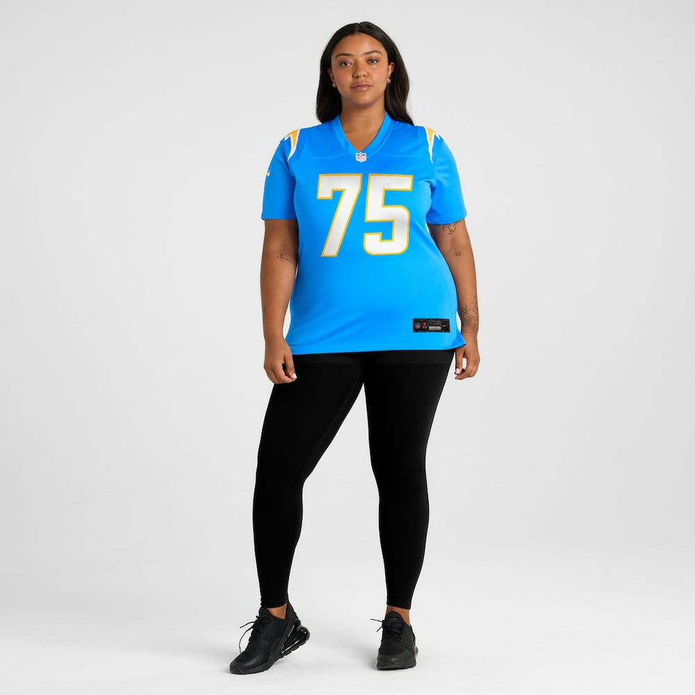 Bradley Bozeman Los Angeles Chargers Women's Game Jersey Powder Blue